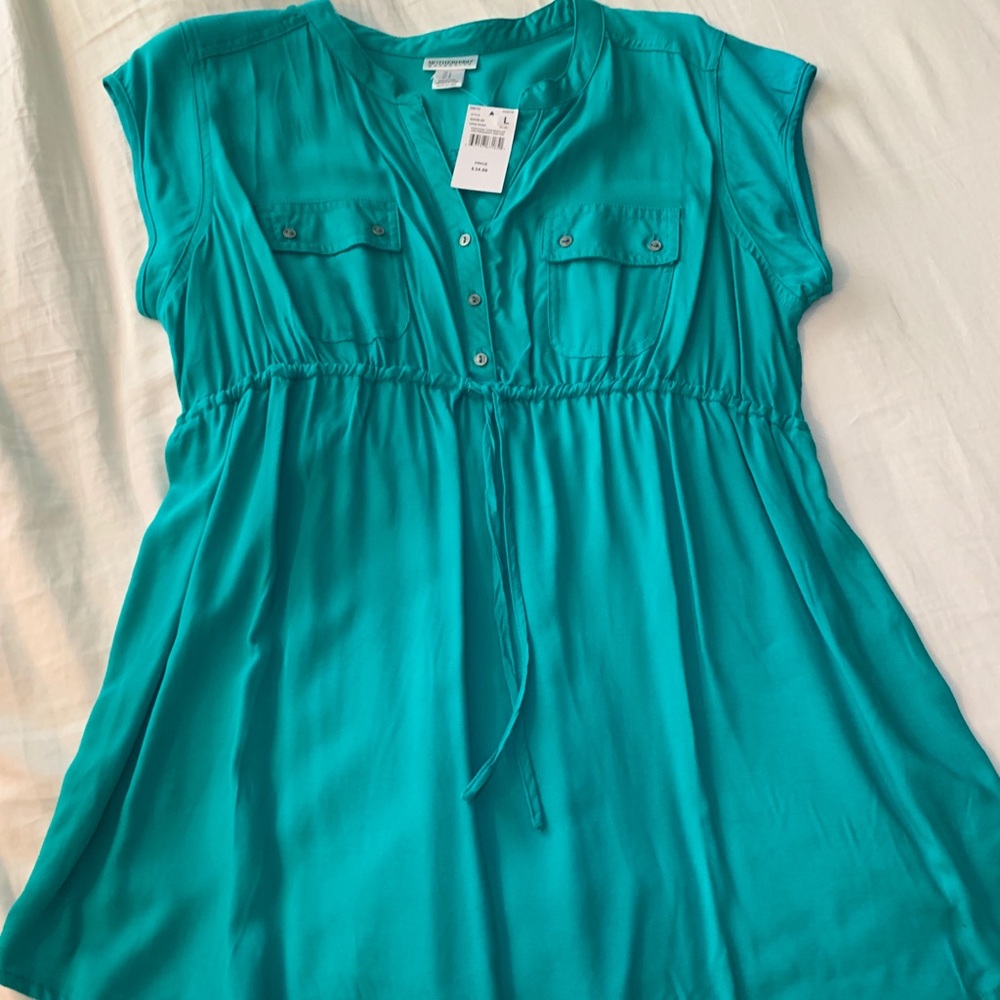 COPY - NEW Green tunic - Motherhood Maternity